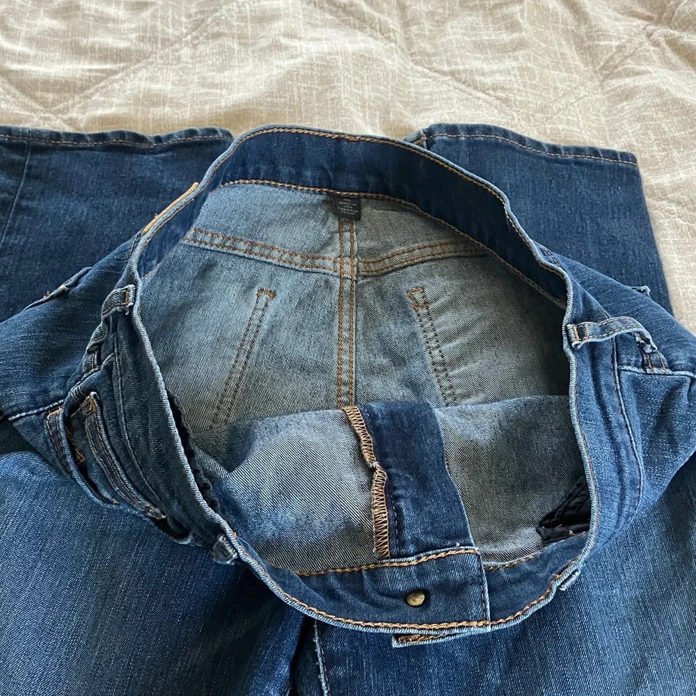 True Religion Victoria Mid Rise Dark Blue Skinny Jeans size 32 - Picture 6 of 15